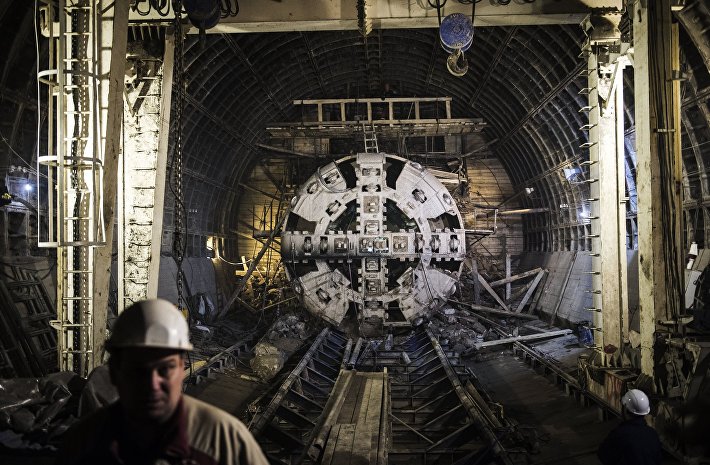 Метростроители в Москве запустили новый 10-метровый комплекс для проходки тоннелей