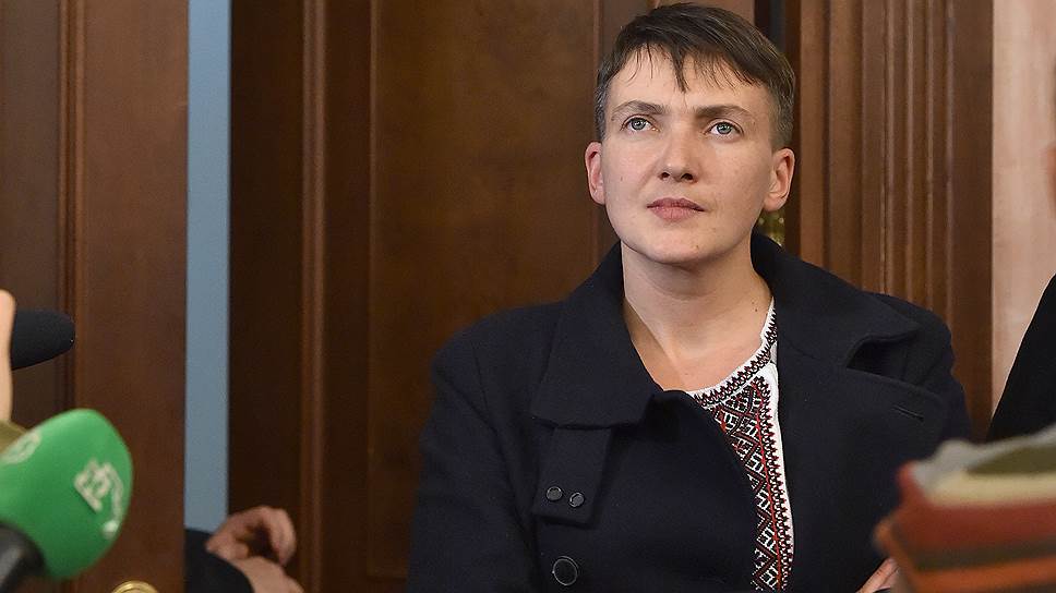 Надежда Савченко опубликовала списки пленных из Украины и самопровозглашенных республик
