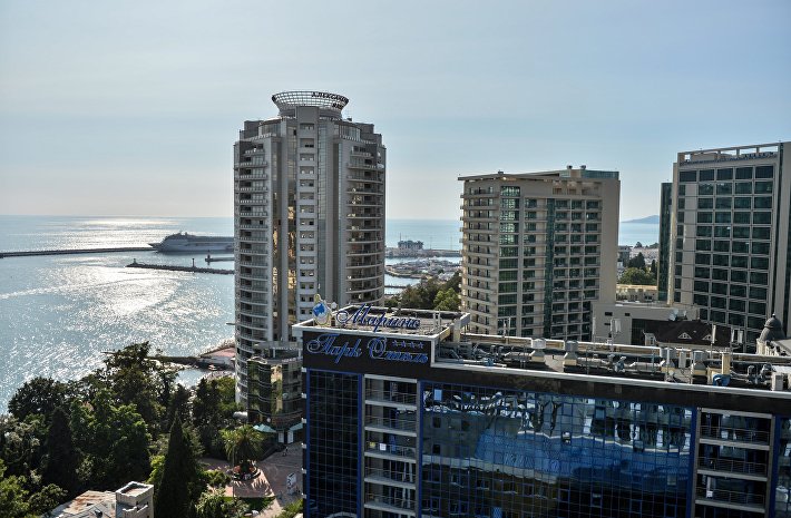 Средний тариф в прибрежных отелях в Сочи в 2016 г вырос на 21%