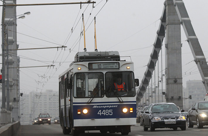 Троллейбусы могут запустить по Садовому кольцу в Москве уже на следующей неделе