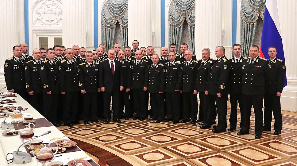 Владимир Путин встретился с военнослужащими Северного флота