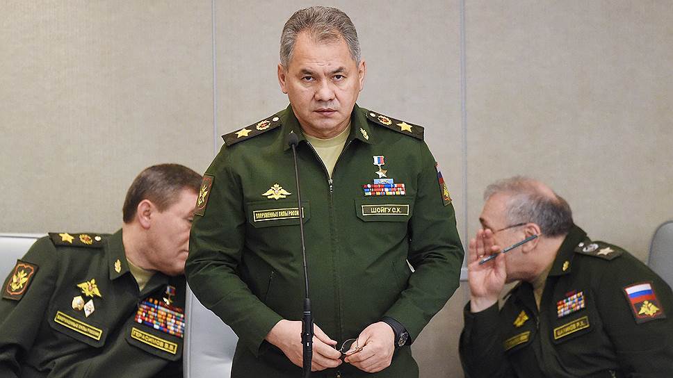 Сергей Шойгу рассказал депутатам Госдумы об успехах вооруженных сил