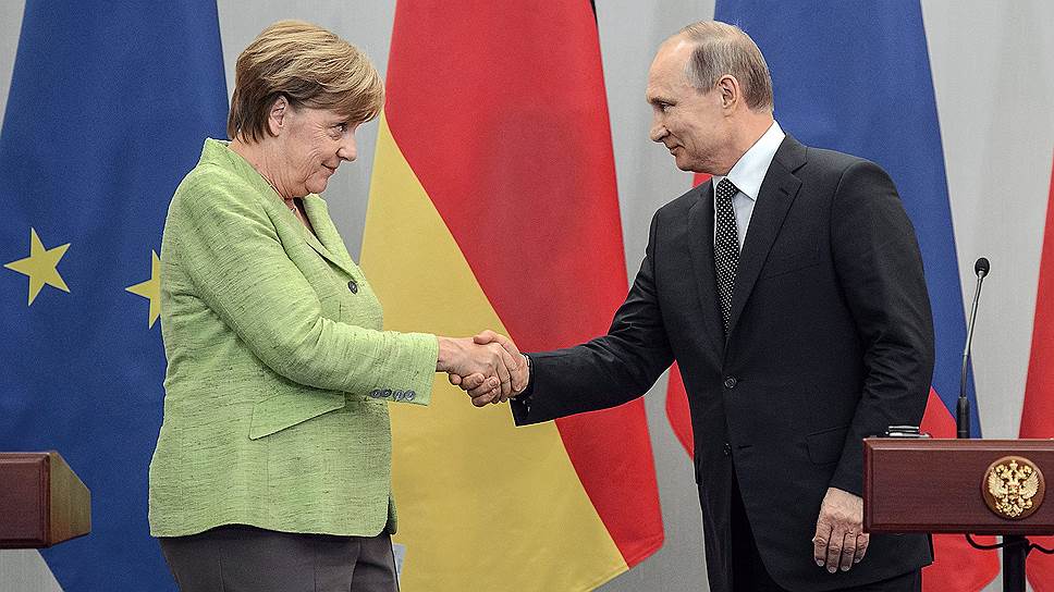 Чем закончились переговоры с немецким канцлером в сочинской резиденции Владимира Путина